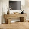 Farmhouse TV stand, media console table, sofa table, entrance table, storage desk