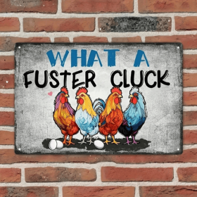 CIFbuy 12x8 Inch ( 30.5x20.3cm ) Rustic Funny Aluminum Sign Farmhouse (TikTok, temu pick-up service)