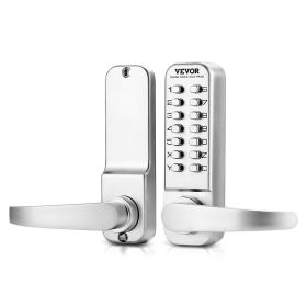 VEVOR Mechanical Keyless Entry Door Lock, 14 Key Mechanical Door Lock, Mechanical Keypad Door Lock with Handle