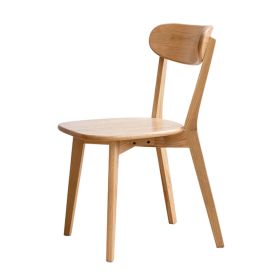 Dining chair wooden FAS grade oak natural wood made in North America 100% dirt-free wood chair solid chair table chair wooden living room chair s