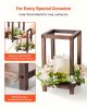 VEVOR 10 Set/30 Pcs Wooden Wedding Lantern Centerpiece