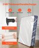 VEVOR Plastic Mattress Bag, 2 Mil Thick Mattress Storage Bag, Wear-Resistant and Waterproof Plastic Bed Cover with Reinforced Corner Design