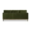 Knox 84" Modern Farmhouse Sofa, Olive Green Performance Velvet